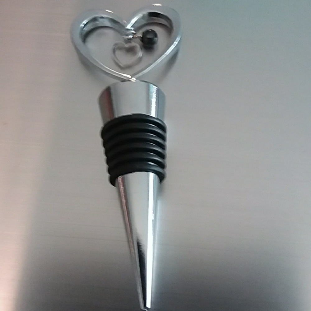 Heart Wine Bottle Stopper (W6)